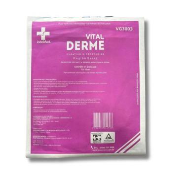 Imagem de Curativo hidrocoloide sacral 15cm x 18cm - vital derme - vg3003