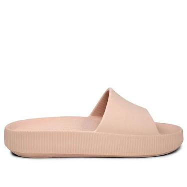 Imagem de Chinelo Slide Poofy Salto Plataforma Eva - Usaflex, Rosa, 38