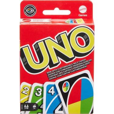 Imagem de Jogo De Cartas Uno Com Cartas Para Personalizar W2087 - MATTEL