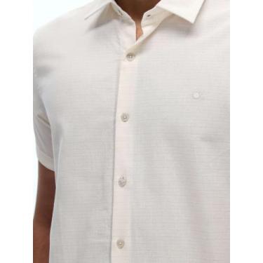 Imagem de Camisa Linho Manga Curta Ogochi 1544011, Bege, P