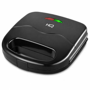 Imagem de Sanduicheira Grill Elétrico HQ 750W Antiaderente Preta HQSG003 220V, 2