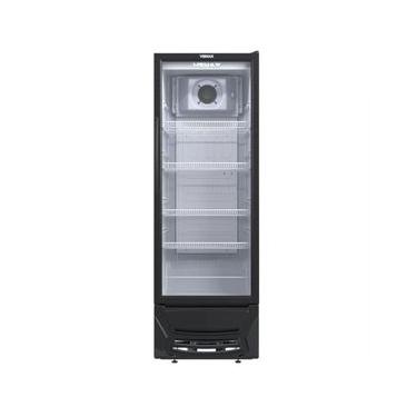 Imagem de Expositor De Bebidas Venax 300L Vidro Duplo VV 300 Preta 220V