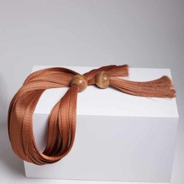 Imagem de Colar de Mesa 2 metros Ocre Madeira Amabile Guzzon