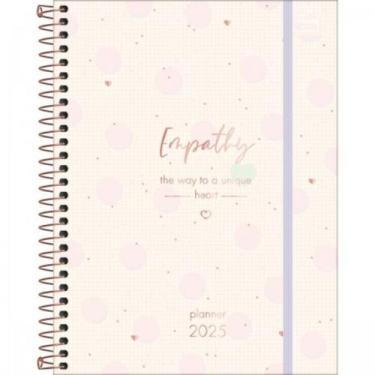 Imagem de Agenda 2026 Planner Espiral Soho M7 Capas Sortidas ROSA CLARO/NUDE - T