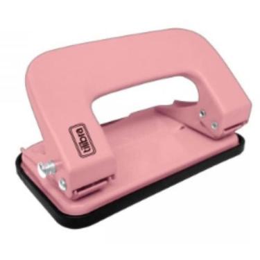 Imagem de Perfurador De Papel P200 Rosa CL 10 Folhas Tilibra