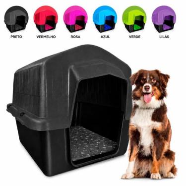 Imagem de Casa Cachorro Número 5 Grande Plástico Casinha Para Cães Pet - Alvorad