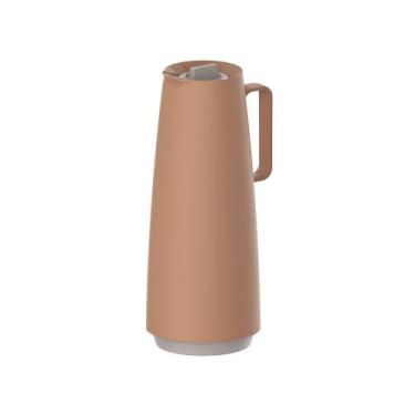 Imagem de Garrafa Térmica Tramontina Exata 1L, Mocha
