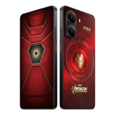 Imagem de Xiaomi Poco X7 Pro 5G Iron Man Marvel 512GB 12GB RAM Tela 120Hz Bateri