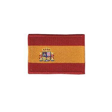 Imagem de Bordado Termocolante Bandeira Espanha