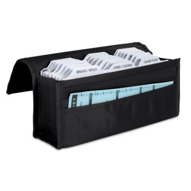 Imagem de Organizador de Cupons Expansível - Preto