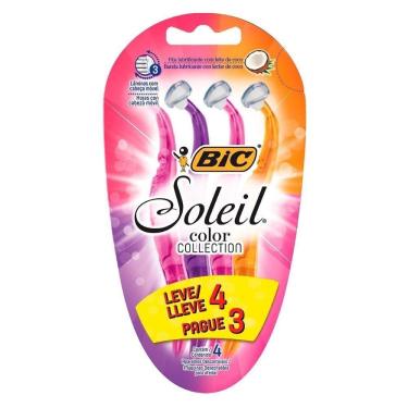 Imagem de Aparelho p/ Depilação Soliel 4 Unidades (Leve 4 e Pague 3) - Bic