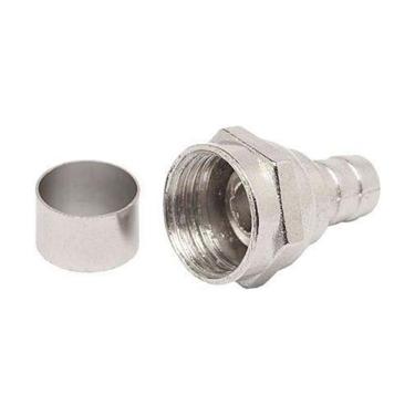 Imagem de Conector Rg59 De Anilha Pacote com 100 Peças