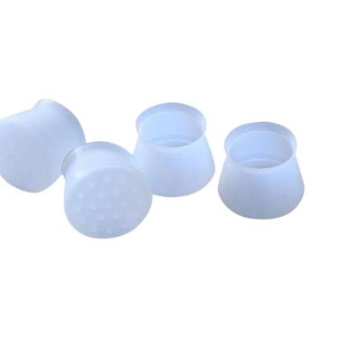 Imagem de Kit Protetor Para Pés De Cadeira Silicone 8 Peças