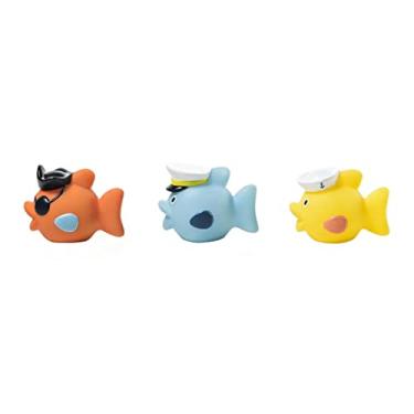 Imagem de Kit Bubbles Crib Mates - 3 Brinquedos que Esguicham �gua + Barco +4m Multikids Baby - BB1162