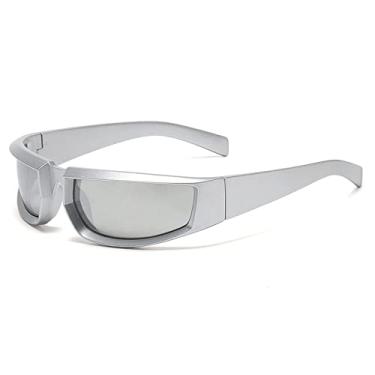 Imagem de Óculos de Sol Polarizados Mulheres Homens Design Espelho Esporte Luxo Vintage Unissex Óculos de Sol Masculino Tons de Motorista Óculos UV400, Estilo C, 25, Como imagem