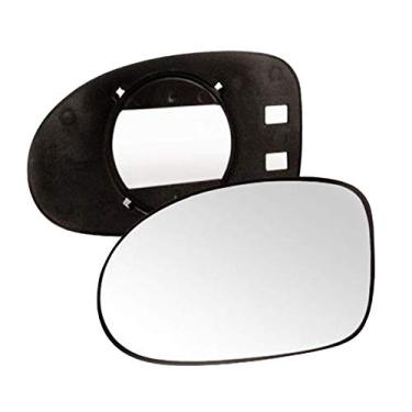 Imagem de Lente com Base do Espelho Retrovisor Volkswagen Gol 1995 a 1999 Parati Saveiro 1996 a 1999 Lado Direito