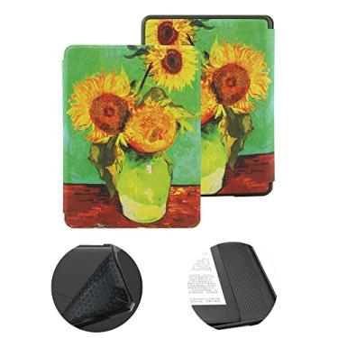 Imagem de Capa macia para Kindle (11ª geração) - Versão 2022 - Não serve para Kindle de 10ª geração ou Kindle Paperwhite de 11ª geração) - Capa à prova d'água com hibernação e ativação automática