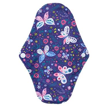 Imagem de Qudai Absorventes menstruais reutilizáveis femininos portáteis laváveis de bambu de pano de carvão absorventes higiênicos BD