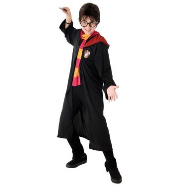Imagem de Fantasia Harry Potter Infantil Original + Cachecol E Óculos - Sulameri