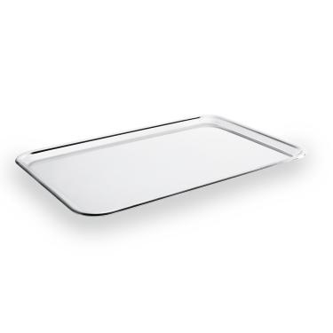 Imagem de Bandeja Retangular Brinox Arienzo 48 x 32 cm Aço Inox