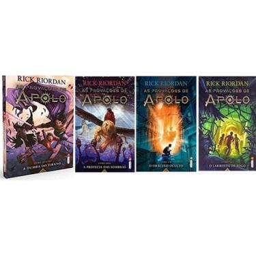 Imagem de Kit 4 Livros As Provações De Apolo Rick Riordan