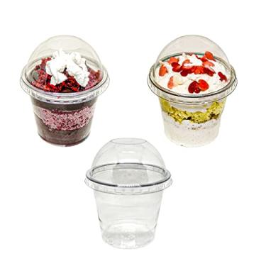 Imagem de 100un Mini Copinho Bolha 60ml Para Docinhos Verrine Brigadeiro e Sobremesas