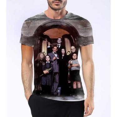 Imagem de Camisa Camiseta A Família Addams Filme Wandinha Mortícia 7 - Estilo Kr