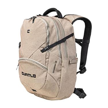 Imagem de Mochila de Uso Diário Downtown 28L - com Rain Cover, Curtlo, Unissex, Areia