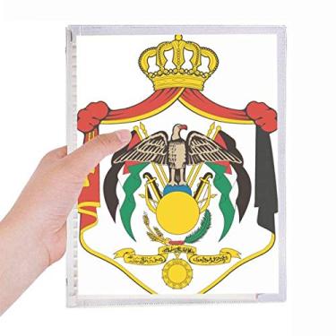 Imagem de Caderno de folhas soltas com emblema Jordan Nacional de papelaria recarregável