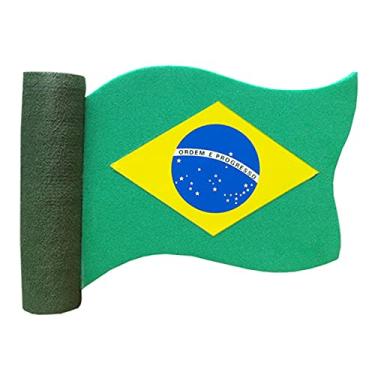 Imagem de HappyBalls Enfeite para Antena Bandeira do Brasil Verde Patriótico