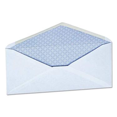 Imagem de Universal 35202 Envelope de segurança matizado para negócios, nº 10, 11,4 cm x 23,6 cm, branco (caixa com 500)