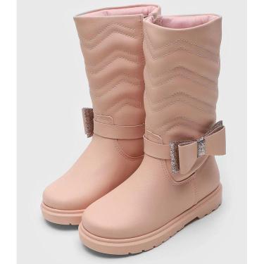 Imagem de Bota Infantil Pé com Pé Guty Menina - Rosa