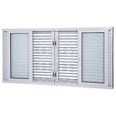 Imagem de Janela Veneziana Ullian Facilitá Grade Mosaico 1.00 x 1.50 x 0.15