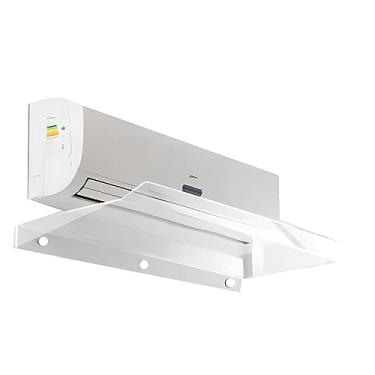 Imagem de Defletor Ar Condicionado acrilico 30.000 btus + Porta controle