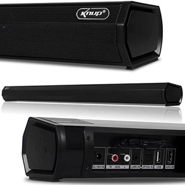 Imagem de Home Theater Soundbar Barra de som Bluetooth Efeito Cinema Caixa de Som Estéreo com 60w Rms Hdmi Arc Entrada Óptica Radio Fm