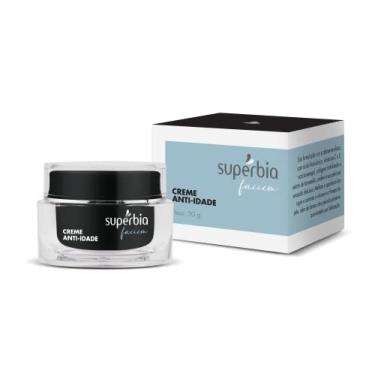Imagem de Creme Facial Anti-idade Supérbia com Ácido Hialurônico, Retinol, Vitaminas C e E