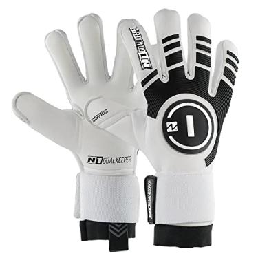 Imagem de N1 Goalkeeper gloves Luvas de Goleiro Profissional Scorpius SSG Pro para Adultos, de Látex Alemão. Ultraleves, Ajustáveis e Antiderrapantes com Corte Negativo. Ótimo Amortecimento