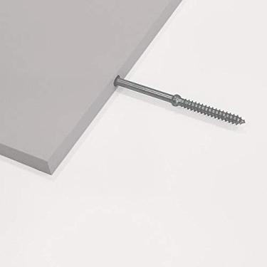 Imagem de Kit 3 Prateleiras 90 x 20cm Branca Suporte Invisível