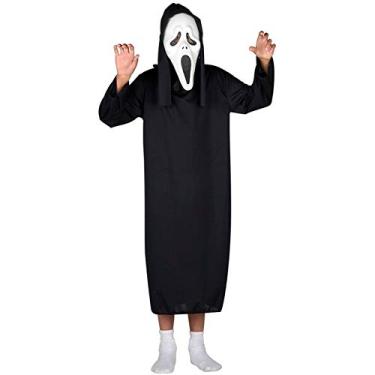 Imagem de Fantasia de Panico Infantil Halloween Com Máscara P 2-4