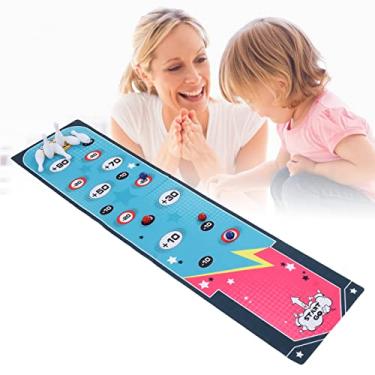 Imagem de Mini Conjunto De Boliche, Mesa Mini Jogo De Boliche Brinquedo De Jogo De Boliche De Mesa Pequena Casa Pista De Boliche Bola De Boliche Brinquedos De Mesa Para Escritório Adultos Crianças Lembrancinhas