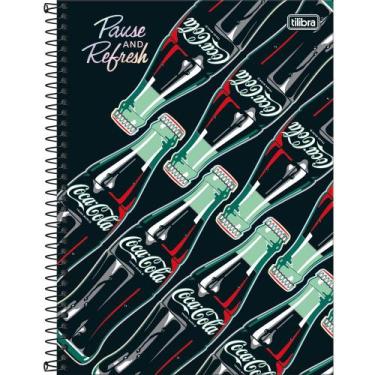Imagem de Caderno Espiral Coca-Cola - Pause And Refresh - 80 Folhas - Tilibra