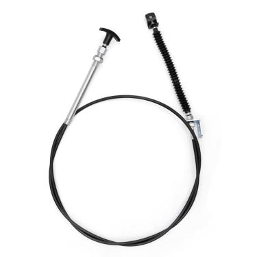 Imagem de Vkinman AM132704 Kit de cabo de entrada de controle de bico de empurrar para soprador de neve John Deere para tratores de lançadores de neve John Deere GX LX GT 100 Series 265 285 335 345 425 445 X565