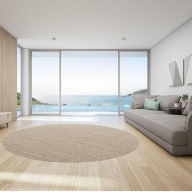 Imagem de Tapete Sisal Redondo Liso 200cm APAEB Polar