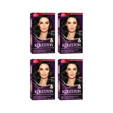 Imagem de Coloraçao Koleston 1.0 Preto Infinito-Kit C/4Un