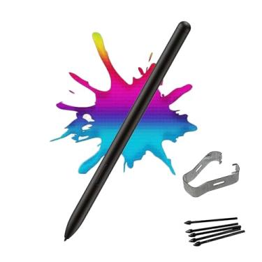 Imagem de Caneta de papel inteligente preta para Lenovo Smart Paper, caneta Stylus de papel inteligente, níveis de pressão 4096, substituição de caneta digital de papel inteligente + 5 pontas/pontas