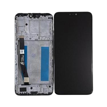 Imagem de SHOWGOOD para Asus Zenfone Max Plus M2 Max Shot ZB634KL Tela LCD com moldura + digitalizador de painel de toque (preto sem moldura)