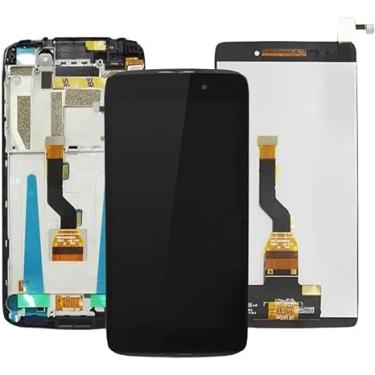 Imagem de SHOWGOOD para Alcatel One Touch Idol 3 OT6039 6039 6039A 6039K 6039Y Tela LCD Touch Screen Digitalizador Montagem com Moldura (Preto Sem Moldura)