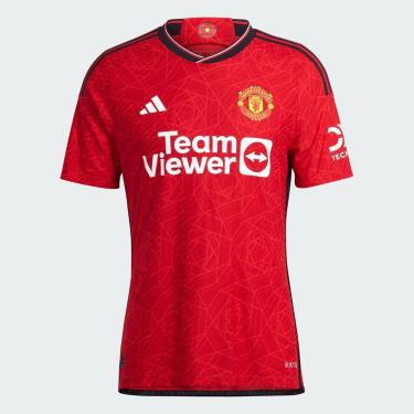 Imagem de Camisa Manchester United 1 23/24 Authentic Adidas-Feminino