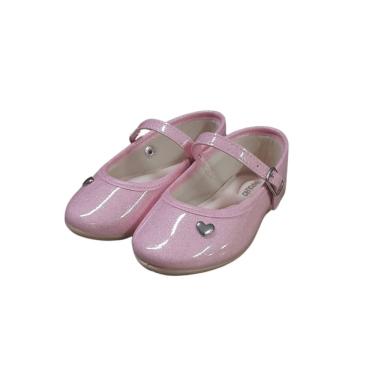 Imagem de Sapatilha Pimpolho Courinho Rosa Brilhante 22 Ao 27