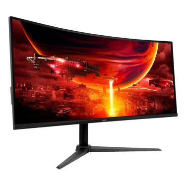 Imagem de Monitor Acer Nitro 34  Ultrawide Qhd Curvo Ed340cu 100hz 1ms Monitor Ed340cu Acer Nitro 34" Ultrawide QHD Curvo